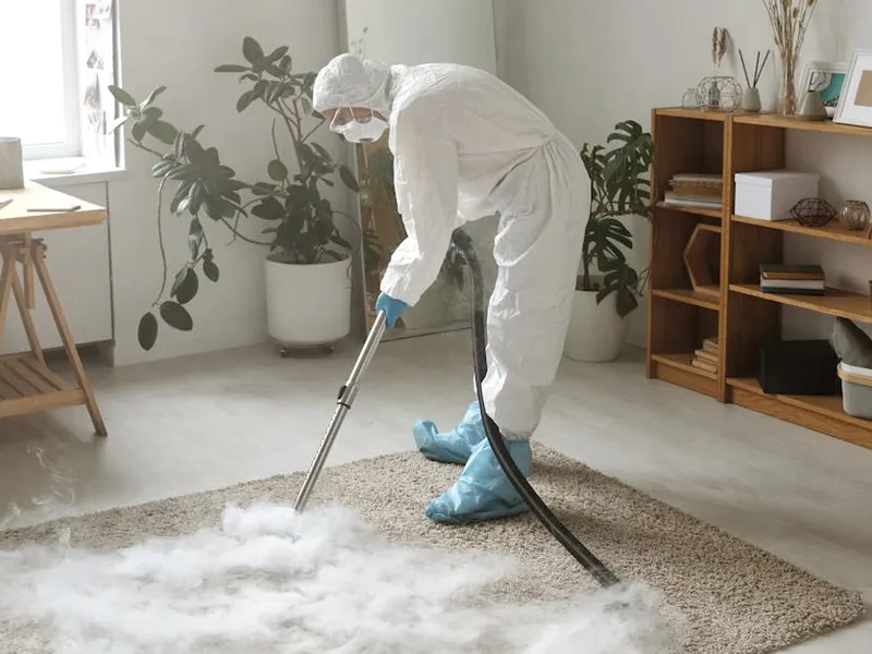 mold remediation project completed